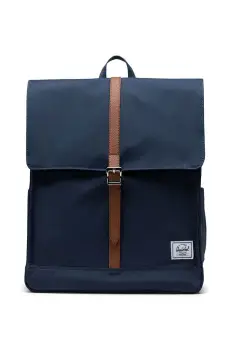 Herschel rucsac 11376-00007-OS City Backpack culoarea albastru marin, mare, neted imagine