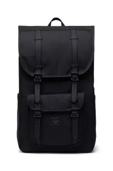 Herschel rucsac 11390-05881-OS Little America Backpack culoarea negru, mare, neted imagine