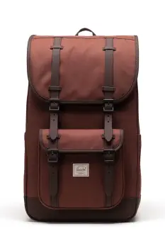 Herschel rucsac Little America(TM) 21 L culoarea maro, mare, uni, 11390-07127-OS imagine