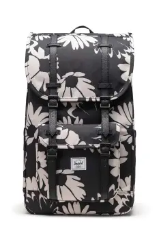 Herschel rucsac Little America(TM) 30 L culoarea negru, mare, cu model, 11390-06917-OS imagine