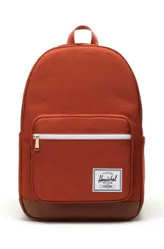 Herschel rucsac Pop Quiz Backpack culoarea portocaliu, mare, neted, 11405-06498-OS imagine