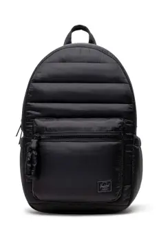 Herschel rucsac Settlement Backpack culoarea negru, mare, neted imagine