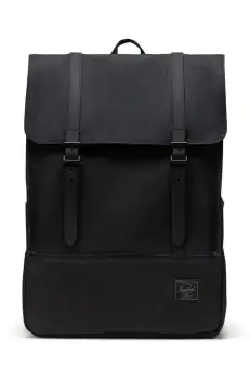 Herschel rucsac Survey Backpack culoarea negru, mare, neted, 11404-05881-OS imagine