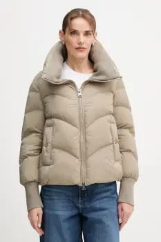 Hetrego geaca de puf INARA culoarea verde, de iarna, oversize, 8P611 imagine