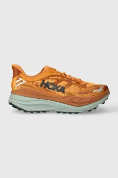 Hoka pantofi de alergat Stinson 7 culoarea portocaliu imagine