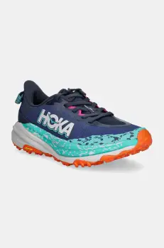 Hoka pantofi Speedgoat 6 femei, culoarea albastru marin, 1147811 imagine