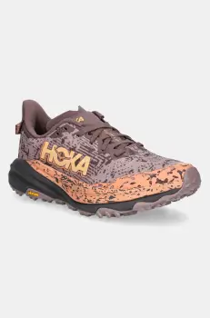 Hoka pantofi Speedgoat 6 GTX femei, culoarea gri, 1155151 imagine