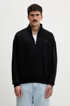 Hollister Co. bluza culoarea negru, uni, KI322-5370-900 imagine