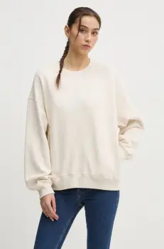 Hollister Co. bluza femei, culoarea bej, neted, KI352-4218 imagine