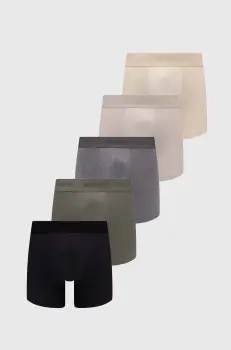 Hollister Co. boxeri 5-pack barbati, culoarea bej, KI314-4013 imagine
