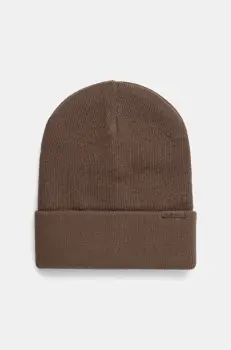 Hollister Co. caciula culoarea maro, din tricot gros, KI312-4035 imagine