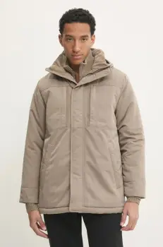 Hollister Co. geaca barbati, culoarea bej, de tranzitie, KI332-4115 imagine