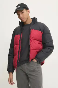 Hollister Co. geaca barbati, culoarea bordo, de iarna, KI332-4072 imagine