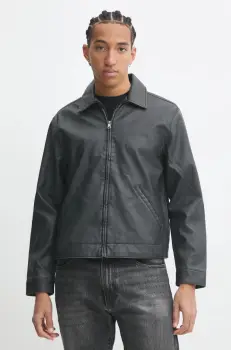 Hollister Co. geaca barbati, culoarea gri, de tranzitie, KI332-4073 imagine