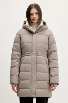 Hollister Co. geaca culoarea bej, de iarna, KI344-5028-400 imagine