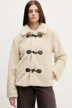 Hollister Co. geaca culoarea bej, de tranzitie, KI344-5064-100 imagine