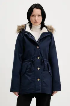 Hollister Co. geaca culoarea bleumarin, de iarna, KI344-5053-200 imagine