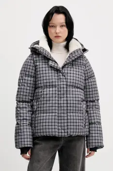 Hollister Co. geaca culoarea negru, de iarna, KI344-5066-910 imagine