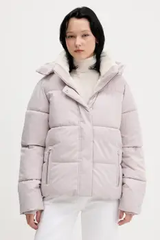 Hollister Co. geaca culoarea roz, de iarna, KI344-5056-120 imagine
