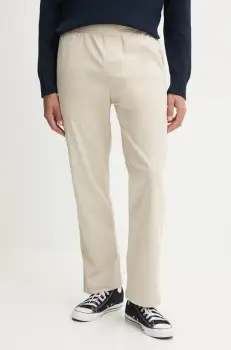 Hollister Co. pantaloni barbati, culoarea bej, drept, KI330-4137 imagine