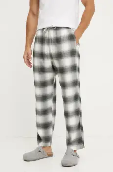 Hollister Co. pantaloni de pijama barbati, culoarea verde, modelator, KI313-4028 imagine