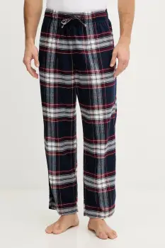 Hollister Co. pantaloni de pijama culoarea bleumarin, cu model, KI313-5008-206 imagine