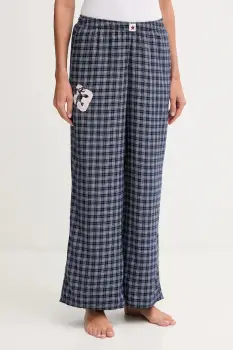 Hollister Co. pantaloni de pijama culoarea bleumarin, KI346-5063 imagine