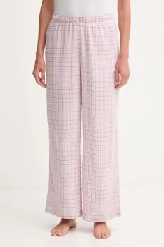 Hollister Co. pantaloni de pijama culoarea roz, KI346-5063 imagine