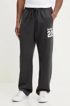 Hollister Co. pantaloni de trening culoarea gri, cu imprimeu, KI334-5170-901 imagine
