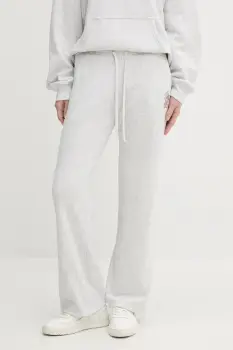 Hollister Co. pantaloni de trening culoarea gri, cu imprimeu, KI347-5066 imagine