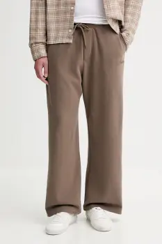 Hollister Co. pantaloni de trening culoarea maro, uni, KI334-5139-421 imagine