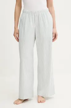 Hollister Co. pantaloni pijama bumbac culoarea verde, KI346-5061 imagine