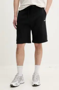 Hollister Co. pantaloni scurti barbati, culoarea negru, KI328-5012 imagine