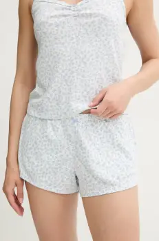 Hollister Co. pantaloni scurti de pijama culoarea bej, KI346-5035 imagine