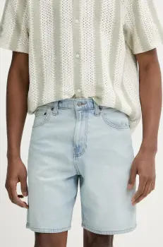 Hollister Co. pantaloni scurti jeans barbati, KI328-5115 imagine