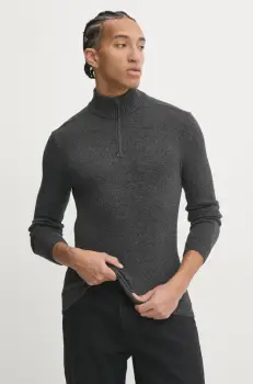 Hollister Co. pulover barbati, culoarea gri, light, KI320-4071 imagine