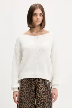 Hollister Co. pulover culoarea bej, KI350-5072 imagine