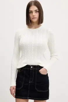 Hollister Co. pulover culoarea bej, light, KI350-5305-101 imagine