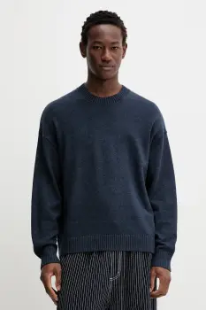 Hollister Co. pulover culoarea bleumarin, KI320-5058 imagine