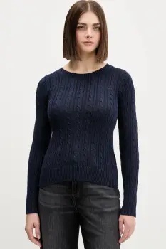 Hollister Co. pulover culoarea bleumarin, light, KI350-5305-200 imagine