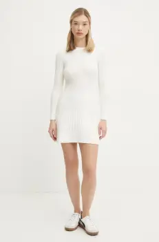 Hollister Co. rochie culoarea bej, mini, mulata, KI359-4267 imagine