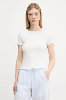 Hollister Co. tricou culoarea alb, KI339-5187 imagine