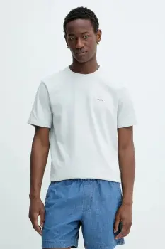 Hollister Co. tricou culoarea gri, uni, KI323-5499 imagine