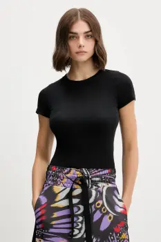 Hollister Co. tricou culoarea negru, KI339-5204 imagine