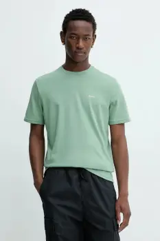 Hollister Co. tricou culoarea verde, uni, KI323-5499 imagine
