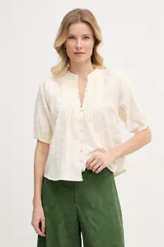 Hoss Intropia bluza tip camasa pentru femei, din bumbac imagine