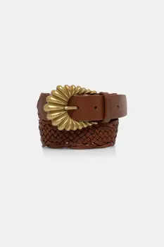 Hoss Intropia curea de piele imagine