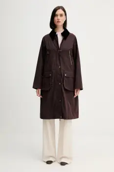 Hoss Intropia geaca culoarea bordo, de tranzitie, oversize, 5452470 imagine