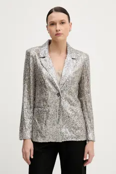 Hoss Intropia sacou culoarea bej, un singur rand de nasturi, 5472054 imagine