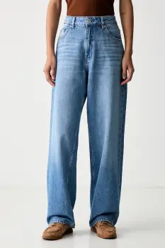 HUGO Blue blugi loose pentru femei Leni_S_B imagine